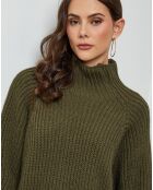Pull 100% Laine Babiloo kaki