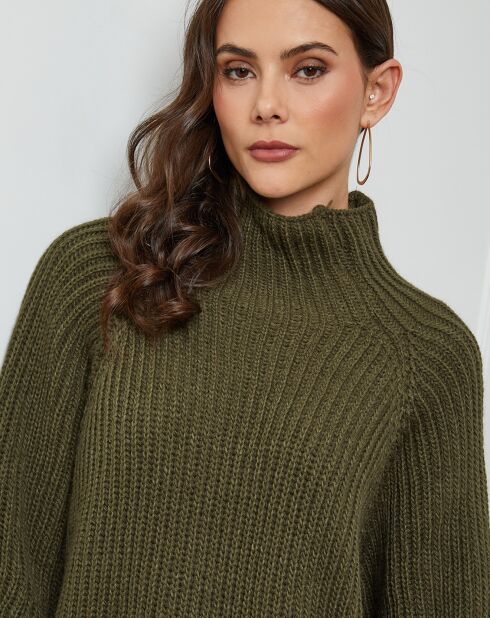 Pull 100% Laine Babiloo kaki