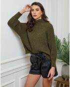 Pull 100% Laine Babiloo kaki