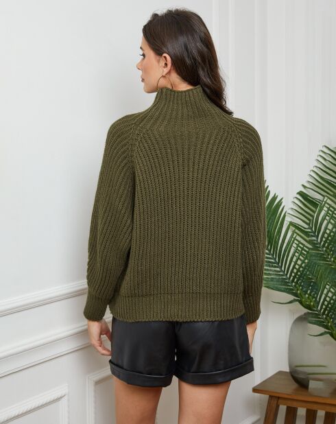 Pull 100% Laine Babiloo kaki