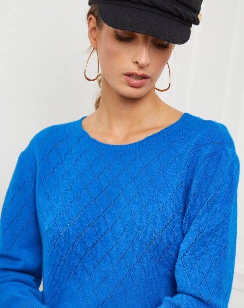 Pull Diana bleu roi