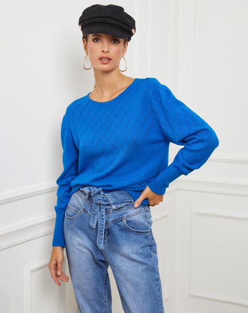 Pull Diana bleu roi
