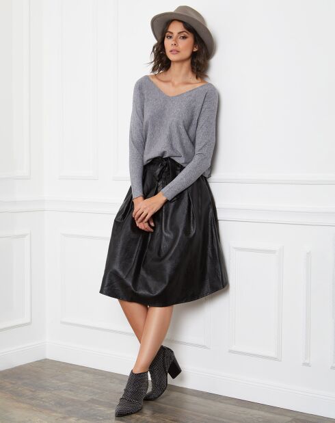 Pull en Cachemire mélangé Jennie gris