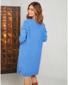 Robe en Laine mélangée Kanal indigo