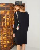 Robe en Laine mélangée Kanal noire