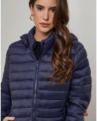 Giacca lunga Eva navy