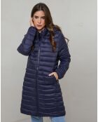 Giacca lunga Eva navy