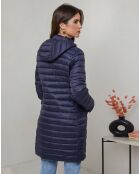 Giacca lunga Eva navy