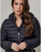Eva schwarze lange Jacke