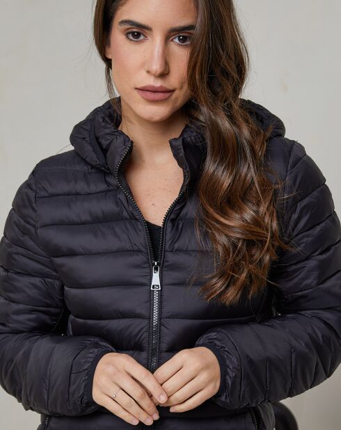 Eva schwarze lange Jacke