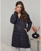 Eva schwarze lange Jacke