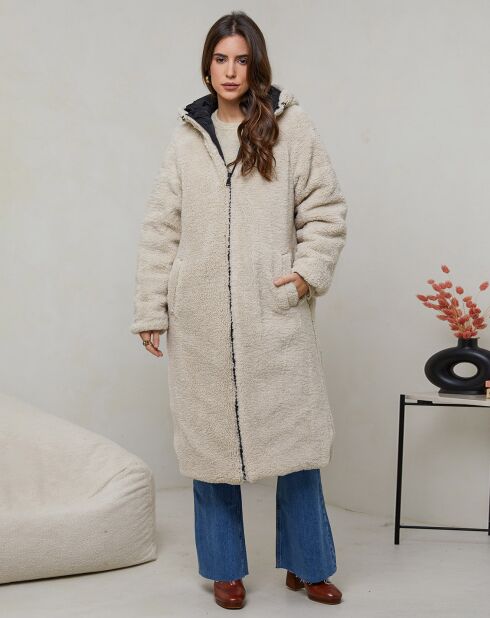 Giacca lunga nera Lola