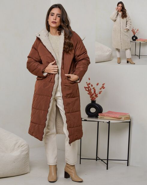 Lola coffee lange jas