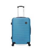 Valigia Long Stay 4 ruote singole London 75 cm blu