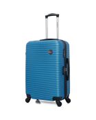 Valigia Long Stay 4 ruote singole London 75 cm blu