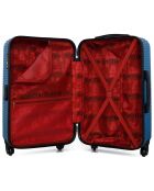 Valigia Long Stay 4 ruote singole London 75 cm blu
