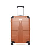 4 Allradkoffer Ottawa 75/65/55/46 cm terrakottarot