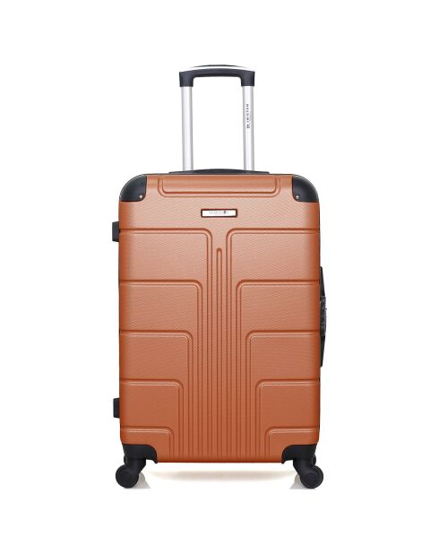 4 Allradkoffer Ottawa 75/65/55/46 cm terrakottarot