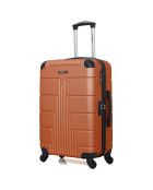 4 Allradkoffer Ottawa 75/65/55/46 cm terrakottarot