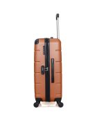 4 Allradkoffer Ottawa 75/65/55/46 cm terrakottarot