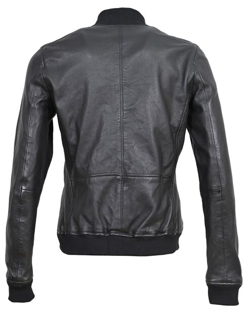 Bombers de piel de cordero negros Lalou