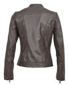 Braune Lammfelljacke Leola