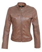 Lammfelljacke Leola Cognac