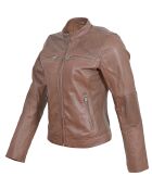 Lammfelljacke Leola Cognac