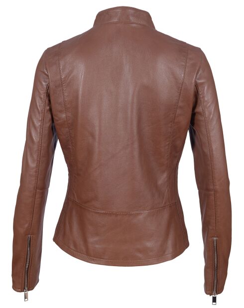 Lammfelljacke Lyra Cognac