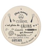 3 Boites en métal multicolores