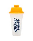 Shaker pâte à crèpes chandeleur modèle aléatoire rouge/jaune - 9.5x20.5 cm
