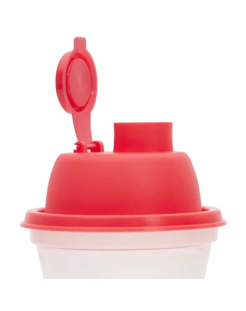 Shaker pâte à crèpes chandeleur modèle aléatoire rouge/jaune - 9.5x20.5 cm