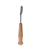 Lame de boulanger marron - 18.5x4.4x2.3 cm
