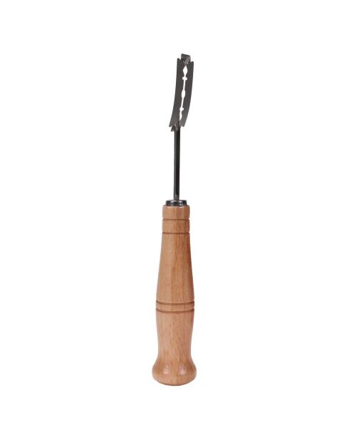 Lame de boulanger marron - 18.5x4.4x2.3 cm