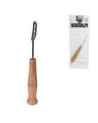 Lame de boulanger marron - 18.5x4.4x2.3 cm