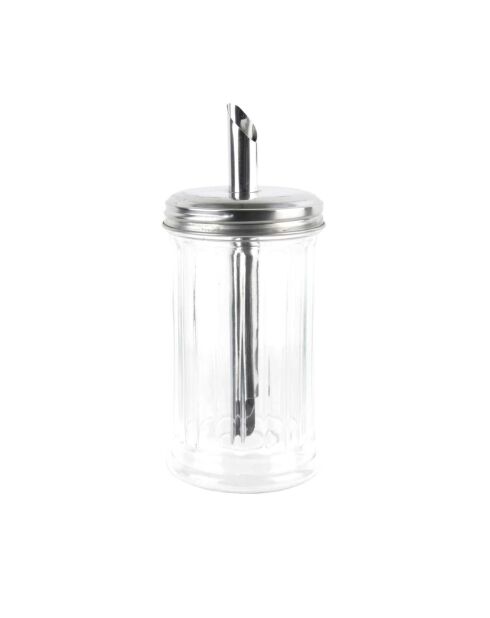 Sucrier doseur transparent - D.7.5x17.5 cm