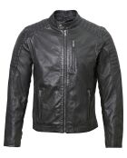 Lancelot Schwarze Lammfelljacke