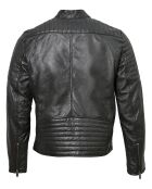 Lancelot Schwarze Lammfelljacke