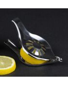 Presse-citron gris - 12.5x2.5x6 cm