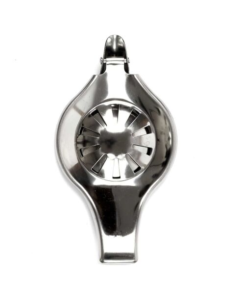 Presse-citron gris - 12.5x2.5x6 cm