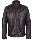 Laval Schoko-Lammlederjacke