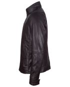 Laval Schoko-Lammlederjacke