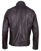 Laval Schoko-Lammlederjacke