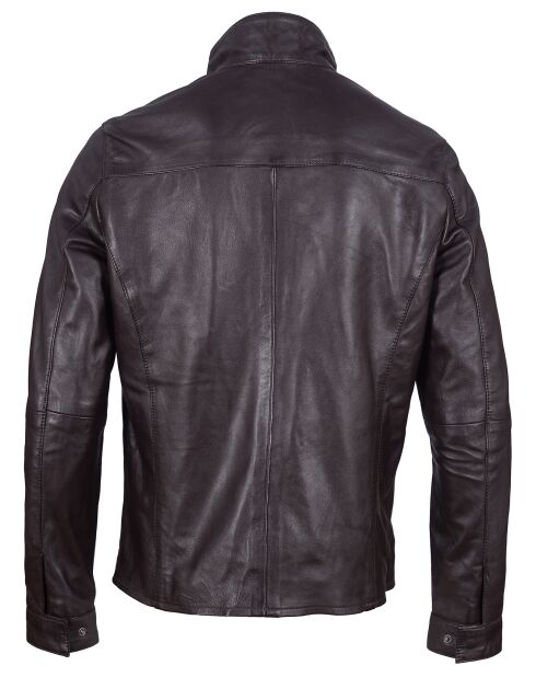 Laval Schoko-Lammlederjacke