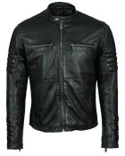 Leeland Schoko-Lammlederjacke