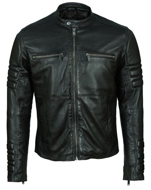 Leeland Schoko-Lammlederjacke