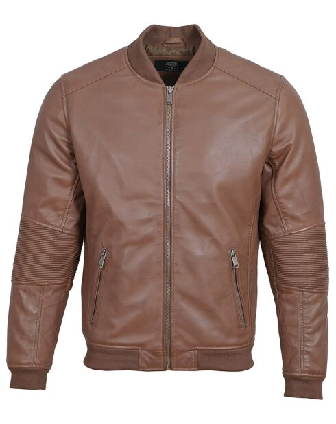 Leeroy Cognac bommenwerpers van lamsleer