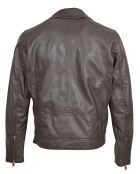 Pelle di agnello marrone Leonard Perfecto