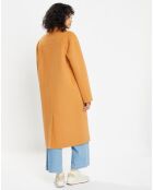 Manteau 100% Laine Chloe light camel
