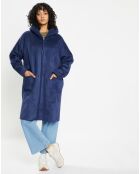 Manteau réversible en Fausse Fourrure 319 Mont indigo